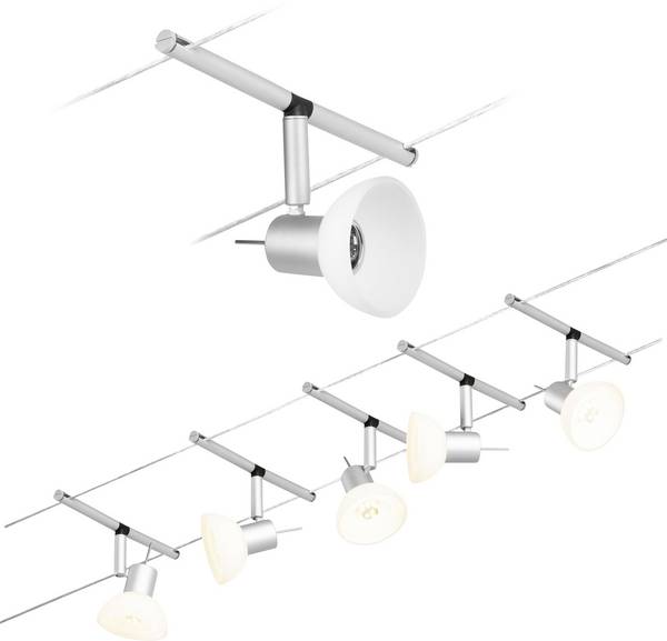 <br>  Paulmann<br>  Wire Systems<br>  94448<br>  kompletní lankový systém<br>  GU5.3<br>  <br>  <br>  <br>  chrom (matný)<br>