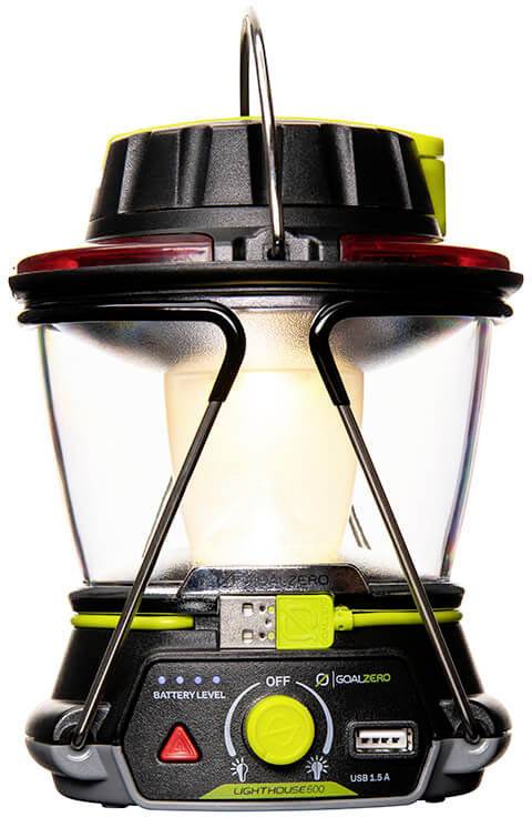 Goal Zero 32010 Lighthouse 600 LED kempingová lucerna 600 lm napájeno akumulátorem 498 g černá, žlutá-1