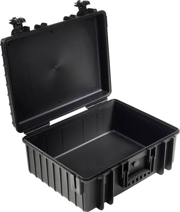 B & W International outdoor.cases Typ 6000 outdoorový kufřík, 32.6 l, (š x v x h) 510 x 420 x 215 mm, černá, 6000/B