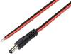 TRU COMPONENTS TC-9556652 nízkonapěťový připojovací kabel nízkonapěťová zástrčka - kabel s otevřenými konci 5.5 mm 2.5 mm 2.00 m 1 ks