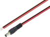 TRU COMPONENTS TC-9556664 nízkonapěťový připojovací kabel nízkonapěťová zástrčka - kabel s otevřenými konci 5.5 mm 2.1 mm 2.00 m 1 ks
