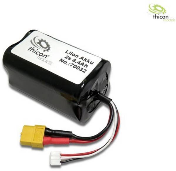 Thicon Models 70032 akupack Li-Ion (modelářství), 7.4 V, 8400 mAh, XT60