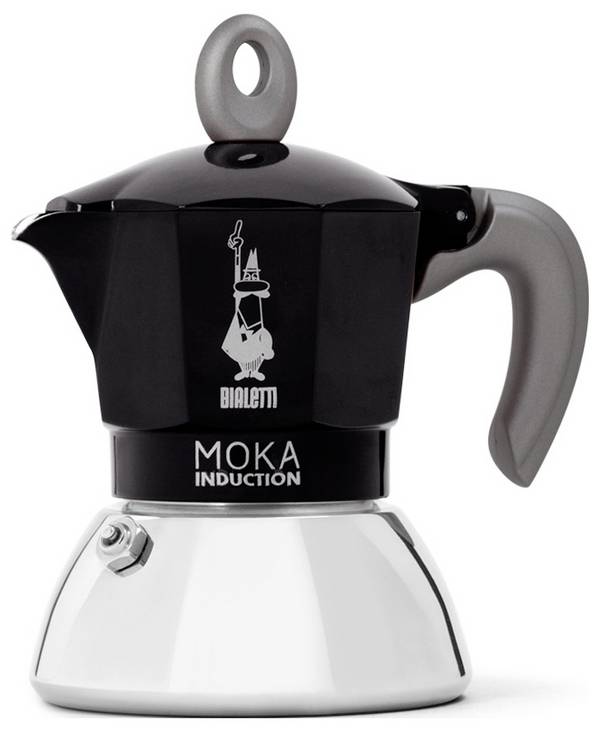 Bialetti Bialetti MOKA 2TZ Induction nera kávovar na espresso a cappuccino černá