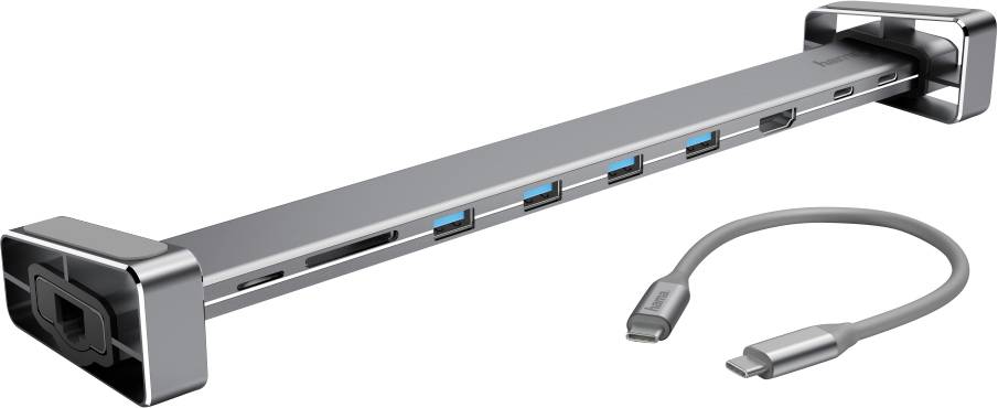 Hama USB-C® dokovací stanice Vhodné pro značky (dokovací stanice pro notebook): univerzální napájení USB-C®-0