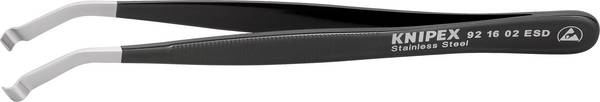 Knipex 92 16 02 ESD ESD Polohovací pinzeta, 1 ks, tupá, 120 mm