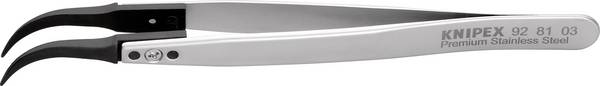 Knipex 92 81 03 ESD Pinzeta, 1 ks, špičatá, 130 mm