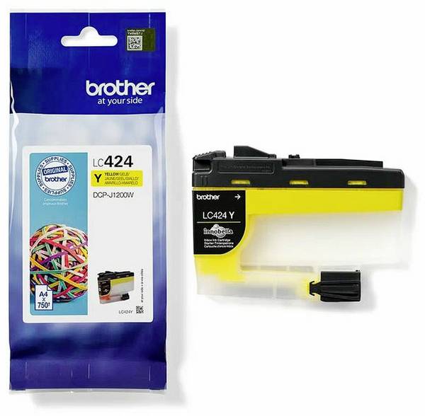 Brother Ink LC-424Y originál  žlutá LC424Y