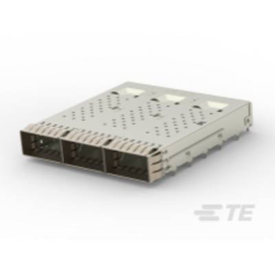 Obdélníková elektronická jednotka se třemi sloty, která může být použita v serverových nebo síťových systémech.