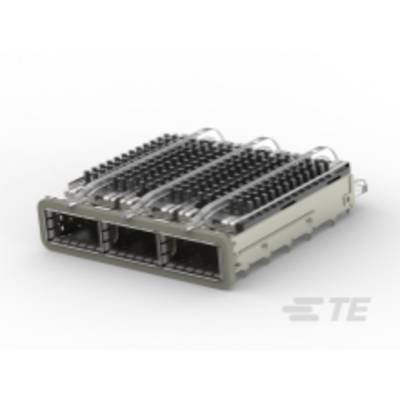 Rozšiřitelný serverový modul s několika sloты pro síťové kabely, vhodný pro použití v datových centrech.
