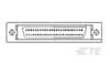 TE Connectivity TE AMP AMPLIMITE .050 Series Vertical PWB 5174339-4 1 ks Tray