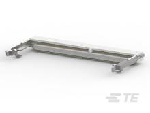 Moderní, bílý klika v minimalistickém designu.