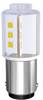 Signal Construct MBRD151208A LED žárovka červená BA15d 230 V DC/AC