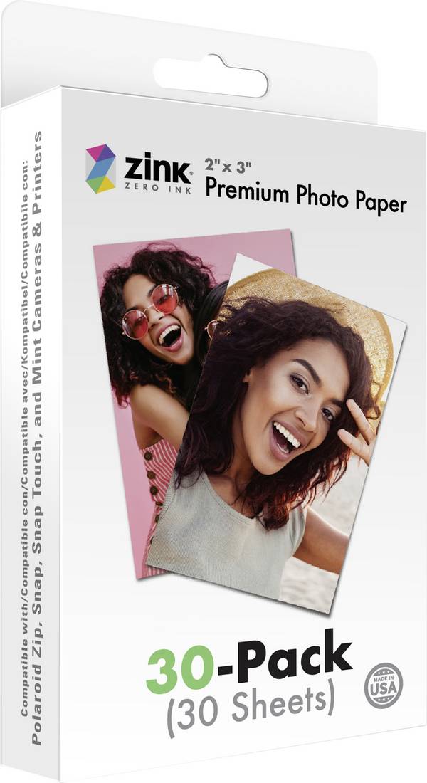 Zink Premium Photo Paper ZINKPZ2X330 Fotopapír fotografické tiskárny 30 ks