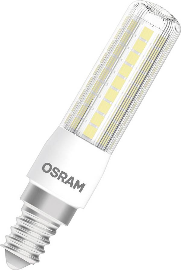 OSRAM HOMELIGHTING 4058075607316 LED Energetická třída (EEK2021) E (A - G) E14 Tvar baterie 7 W = 60 W teplá bílá (Ø x v) 20 mm x 92 mm stmívatelná 1 ks