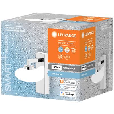 LEDVANCE BATHROOM DECORATIVE CEILING AND WALL WITH WIFI TECHNOLOGY 4058075573925 LED koupelnové světlo na stěnu 7 W tepl-2