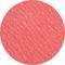 Kulatý kruh s texturovaným červeným povrchem, připomínající vroubkovaný textilní vzor.