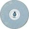 Modrý brusný kotouč s kovovým jádrem, označený štítky 'COOL 80', 'CD 15 CO'. Používá se pro broušení kovů.