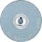 Na modré brusné desce se štítkem „CD-R 75 CD-120 Cool" s centrálním kovovým otvorem. Primárně používána pro brousicí práce.
