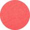 Červený kruh s rovnoměrným zabarvením.