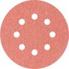 PFERD TOOLS KSS 125 8 L A 100 45017010 brusné papíry pro excentrické brusky s otvory Zrnitost 100 (Ø) 125 mm 25 ks