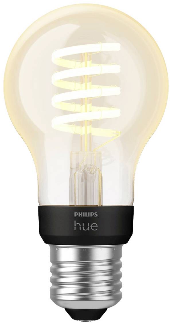 Philips Hue Hue LED žárovka 871951430142900 Energetická třída (EEK2021): G (A - G) Hue White Ambiance Einzelpack Filament 300lm E27 7 W teplá až studená bílá