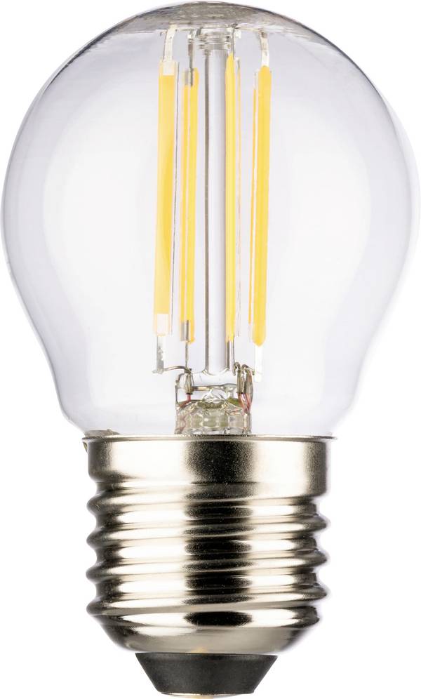 Müller-Licht 400403 LED Energetická třída (EEK2021) F (A - G) E27 kapkový tvar 2.2 W = 25 W teplá bílá   1 ks