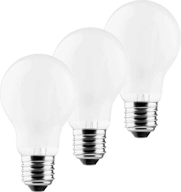 Müller-Licht 400289 LED Energetická třída (EEK2021) E (A - G) E27 klasická žárovka 4 W = 40 W teplá bílá   3 ks
