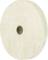 Kulatý brusný kotouč z lehkého materiálu se středovým otvorem. Je vhodný pro leštění.