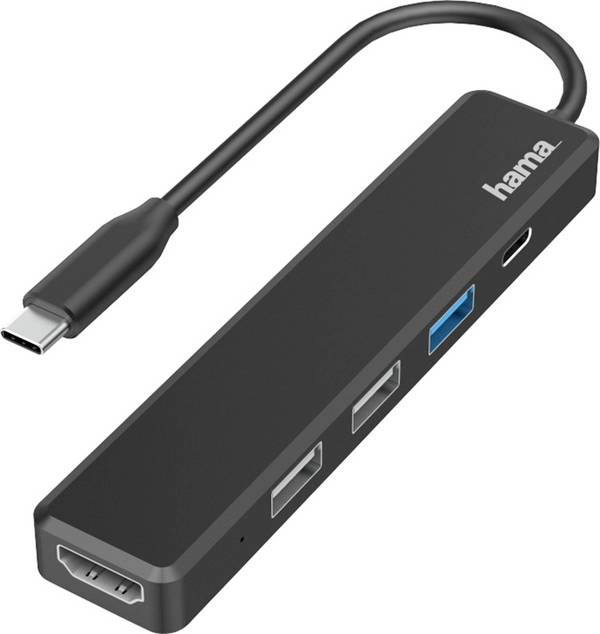 Hama USB-C® dokovací stanice Vhodné pro značky (dokovací stanice pro notebook): univerzální vč. funkce nabíjení, napájení USB-C®