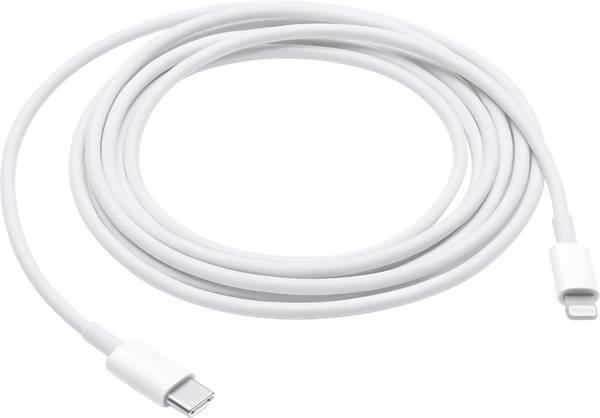 Apple USB kabel poškozený/chybějící obal USB-C ® zástrčka, Apple Lightning konektor 2.00 m bílá MQGH2ZM/A-B