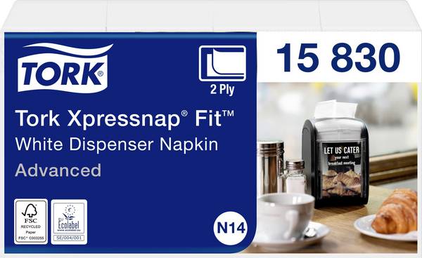 TORK Xpressnap Fit® papírový ubrousek 15830 1 sada