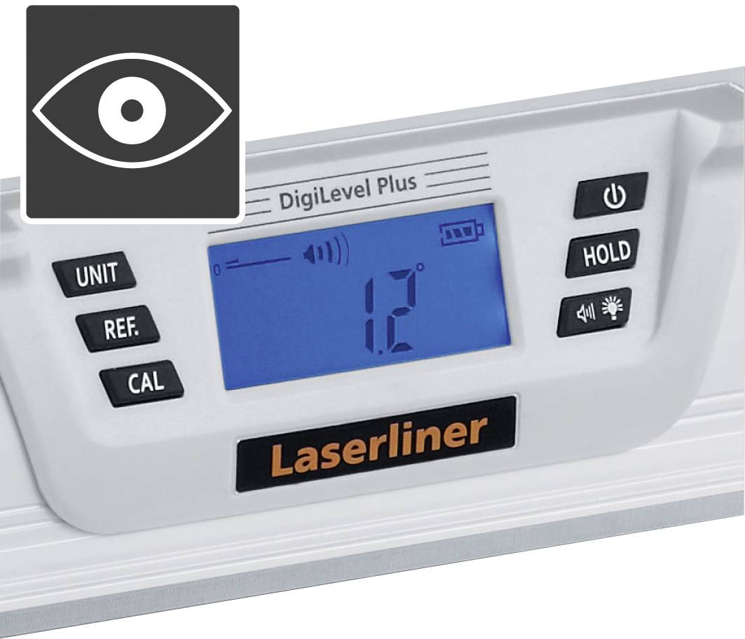 Laserliner DigiLevel Plus 25 081.249A digitální vodováha 1 mm-2