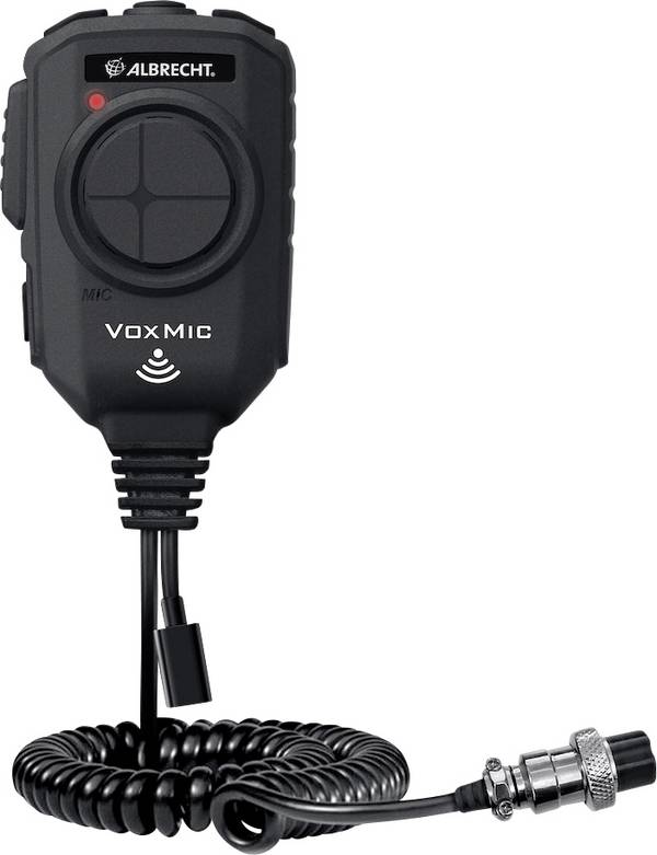 Mikrofony VOX Albrecht Albrecht VOX Mikrofon 6-polig mit ANC und 3000mAh Batterie 42100