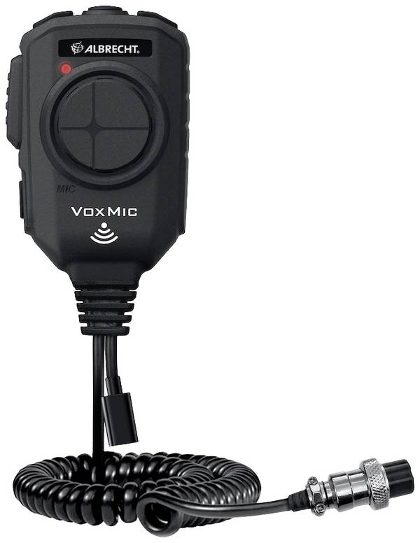 #####VOX Mikrofone Albrecht Albrecht VOX Mikrofon 4-polig Version 1 mit ANC, z.B. für Stabo CB-Funkgeräte 42120