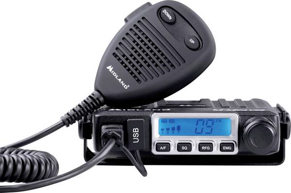Midland M-Mini USB to Go CB radiostanice, C1262.05
