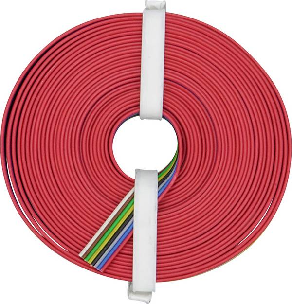 Donau Elektronik 119-885 lanko/ licna, 8 x 0.14 mm², vícebarevná, 5 m
