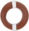 Donau Elektronik 125-018 lanko/ licna, 1 x 0.25 mm², hnědá, 10 m