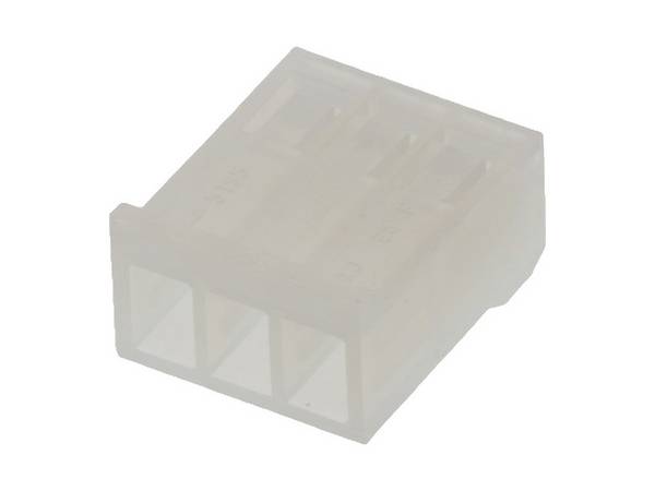 Molex  zástrčkový konektor na kabel 3, rozteč 3.96 mm, 09501031, 1 ks Bag