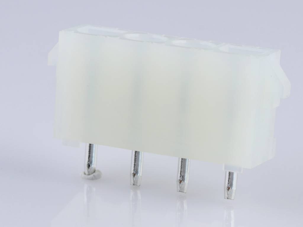 Molex vestavná zásuvková lišta (standardní) 4, rozteč 6.35 mm, 10845040, 1 ks Bag