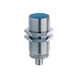 Molex 1202530075 Contrinex Inductive Sensor, M30 Housing, 22mm Operating Distance, Quasi-embeddable, PNP, NC, 4-pin M12 Connector, 73.5mm Housing Length