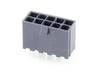 Molex vestavná zásuvková lišta (standardní) 10, rozteč 4.2 mm, 1724470210, 1 ks Tray
