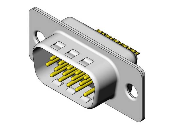 Molex Molex MOL Power & Signal Sol. 1731130058 D-SUB zástrčka Pólů: 15 pájené 1 ks