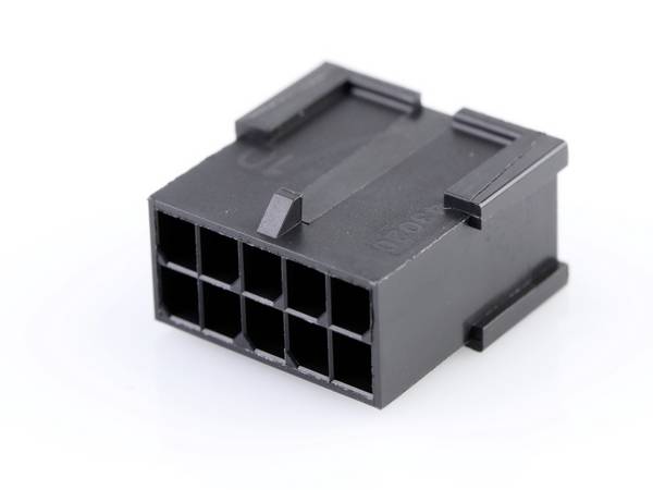 Molex  zásuvkový konektor na kabel 10, rozteč 3 mm, 430201001, 1 ks Bag