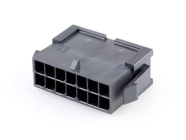 Molex  zásuvkový konektor na kabel 14, rozteč 3 mm, 430201400, 1 ks Bag