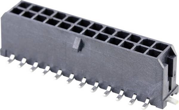 Molex  vestavná pinová lišta (standardní) 24, rozteč 3 mm, 430452418, 1 ks Tape on Full reel