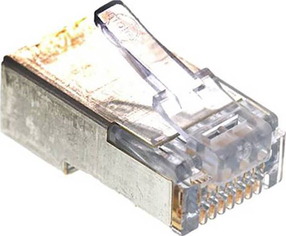 Molex 449150021, zásuvkový modul RJ45, zástrčka, průhledná , 1 ks-0