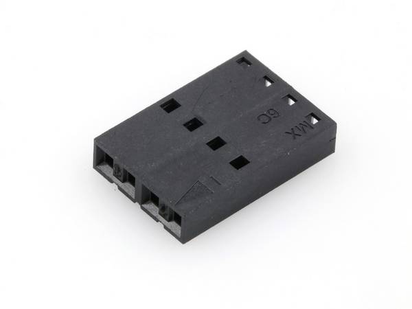 Molex  zásuvkový konektor na kabel 4, rozteč 2.54 mm, 50579004, 1 ks Bag