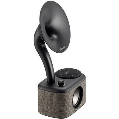 Sangean CP-100D Gramophone A500472 stolní rádio, DAB+, FM, AUX, Bluetooth, USB, dotykový displej, s akumulátorem, šedá-0