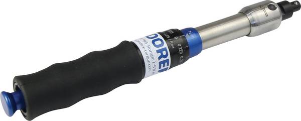 Gedore ATB 100 LBF.IN, 2293528-ISO, momentový klíč, Kalibrováno dle (ISO), s nasazovacími nástroji, 100 oz in (max)