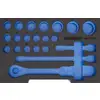 Gedore 2836017 EI-1100 CT1-19 Pěnová vložka (d x š) 230 mm x 157.5 mm